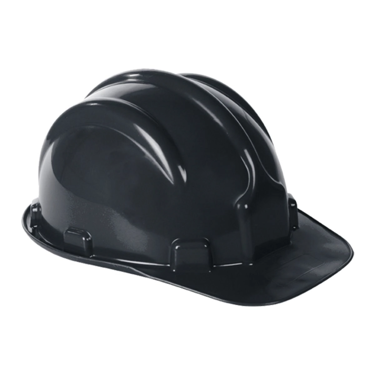 Capacete De Segurança Plt Com Jugular - Plastcor Preto