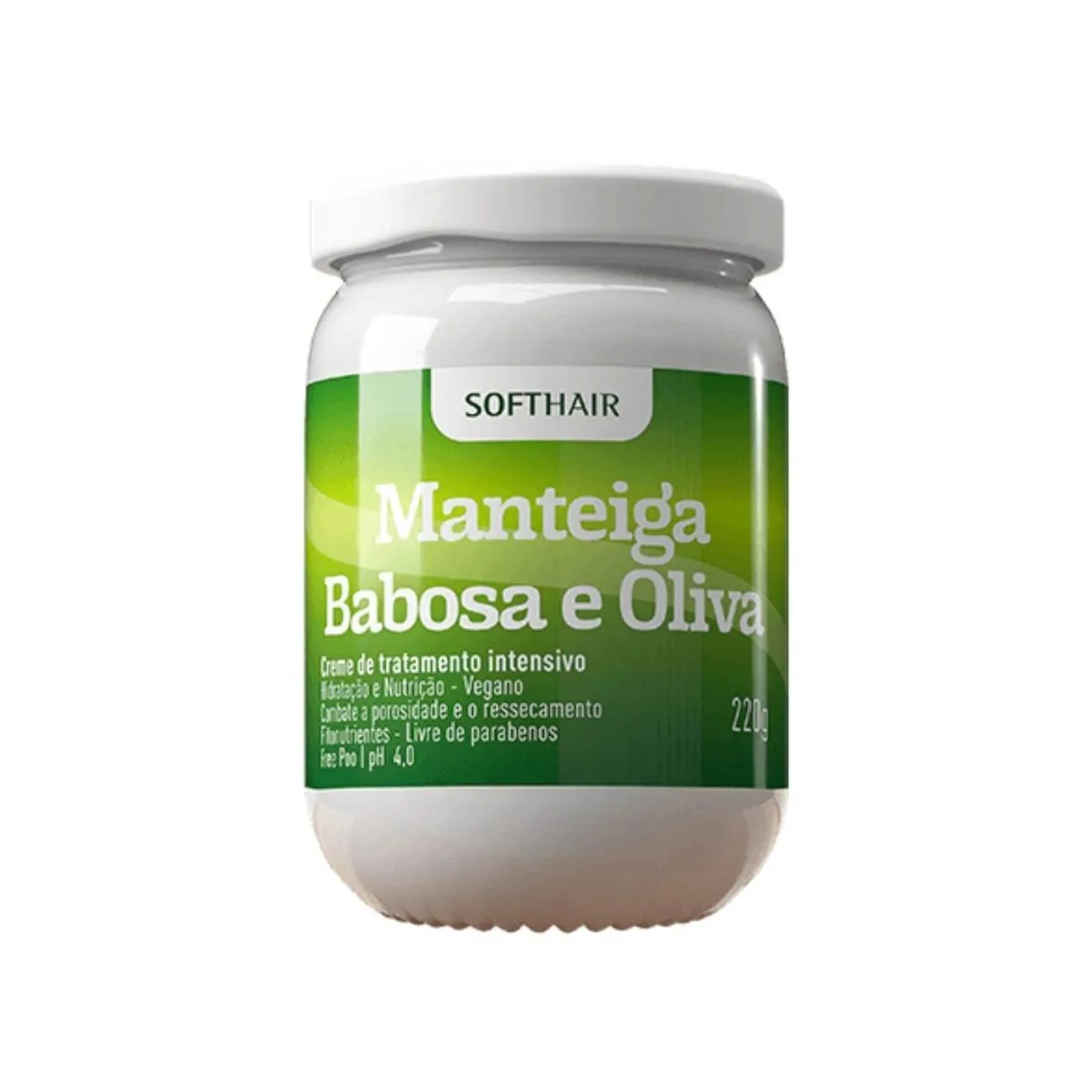 Babosa E Oliva Creme De Hidratação E Nutrição Soft Hair 220g