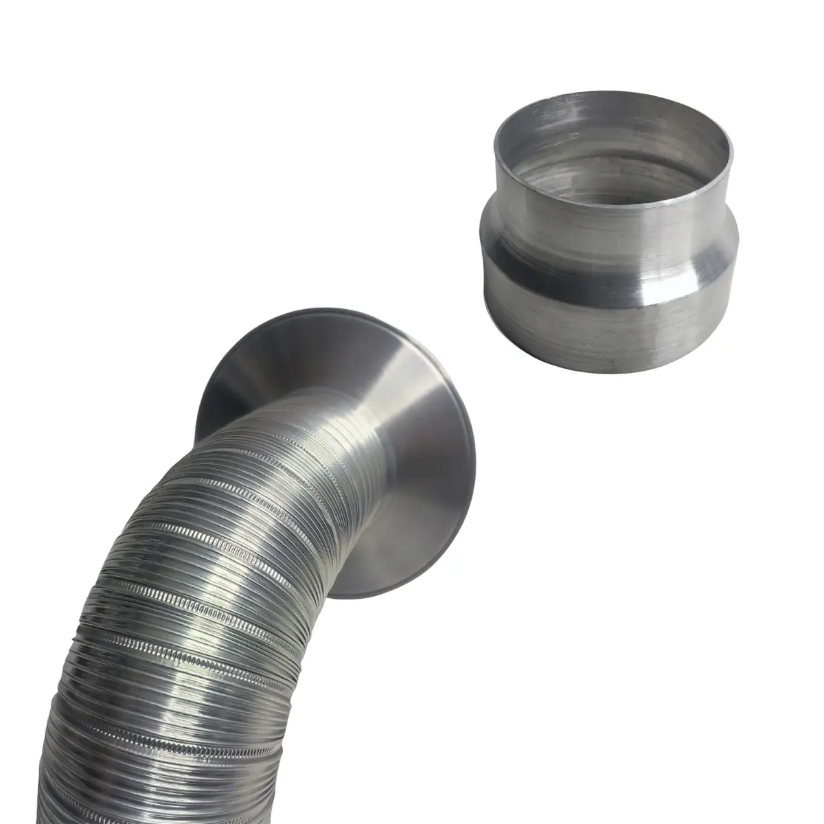 Aro Duto De Exaustão + Redutor Chaminé 60mm Para Aquecedores