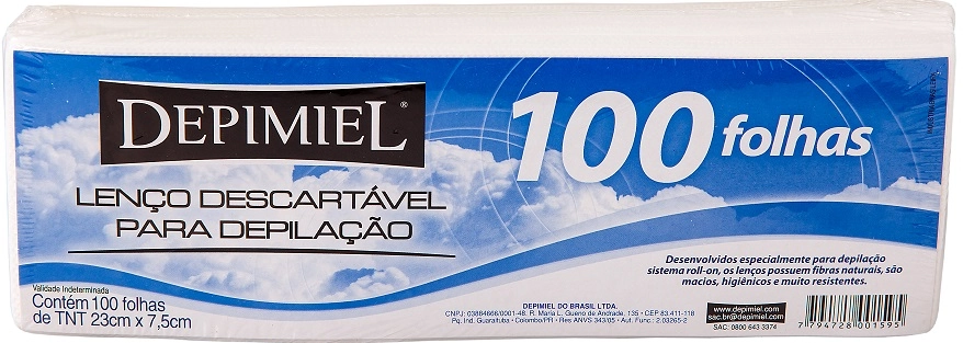 Dep Depimiel Folhas Papel C/100 Branco