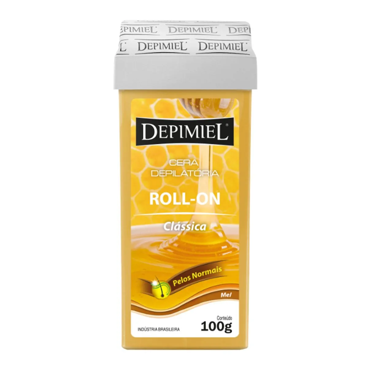 Cera Depilatória Roll On Clássica Depimiel 100g