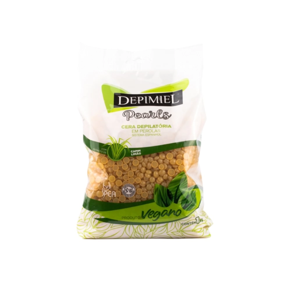 Cera Vegana Deo 1000g Natural Depimiel
