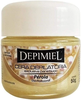 Cera Depilatória Depimiel Pérola 50g