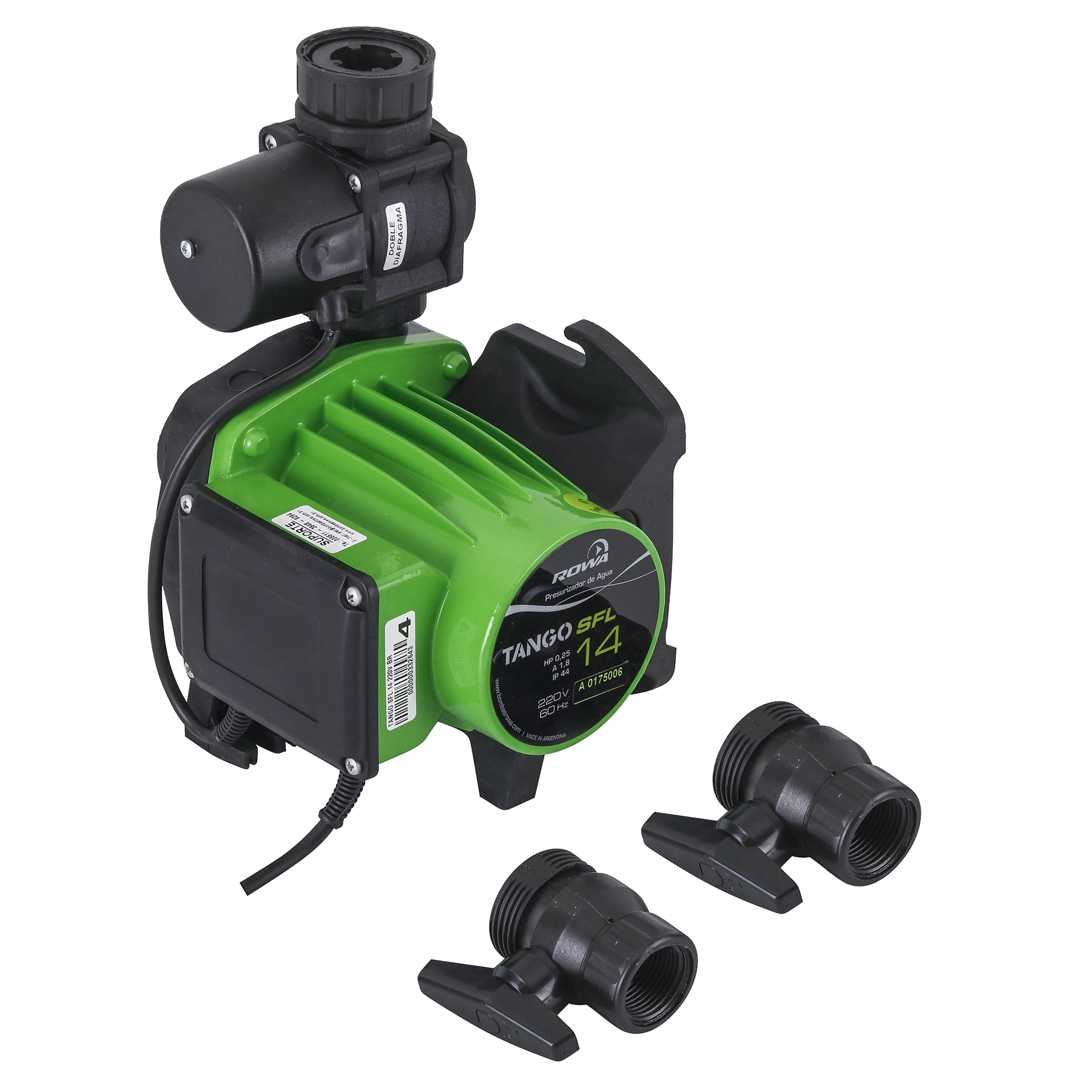 Pressurizador para Sistema Hidráulico 220V TANGO SFL 14 0,25HP Rowa