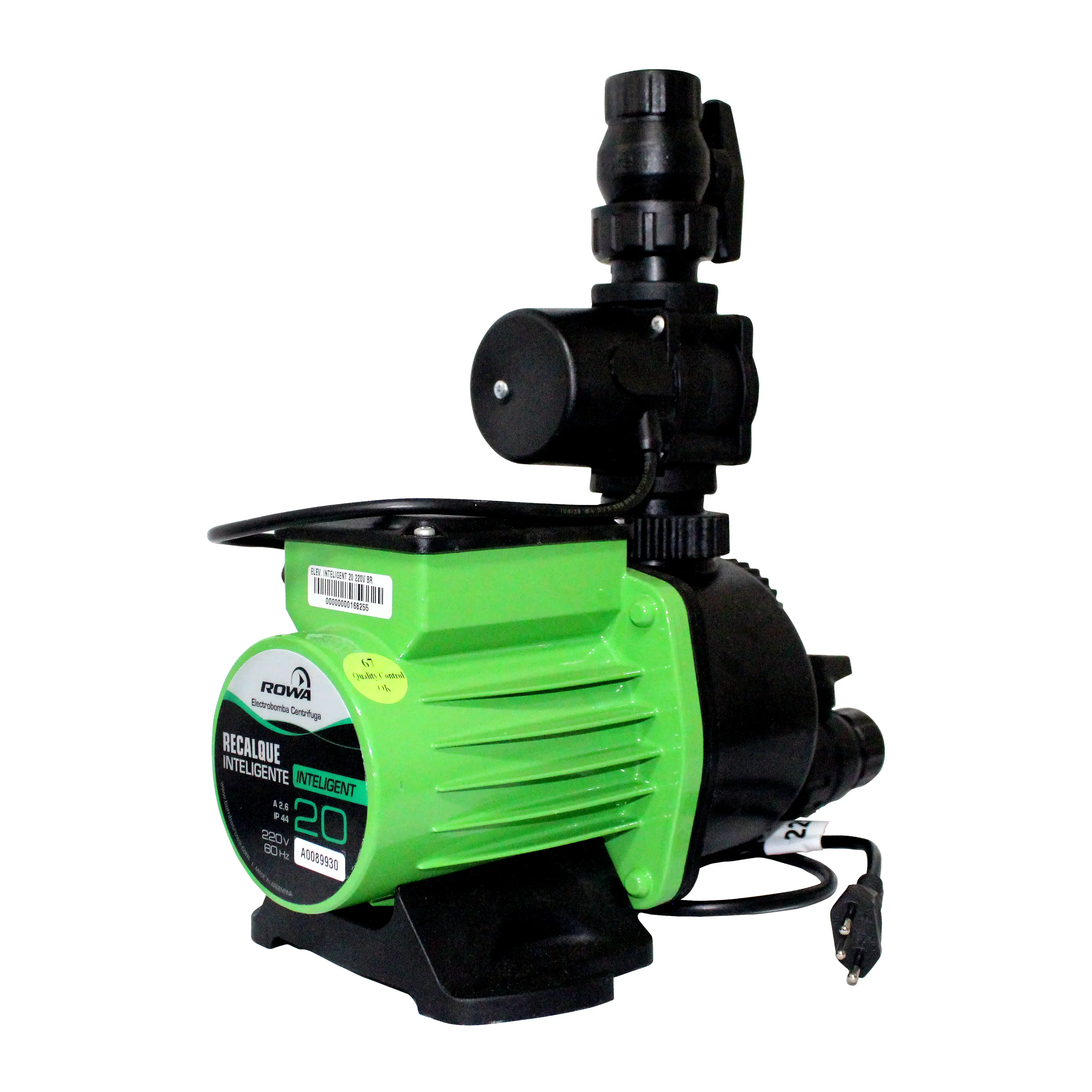 Recalque Inteligente 20 Caixa d Água 220V 373W Inteligente 20 Rowa