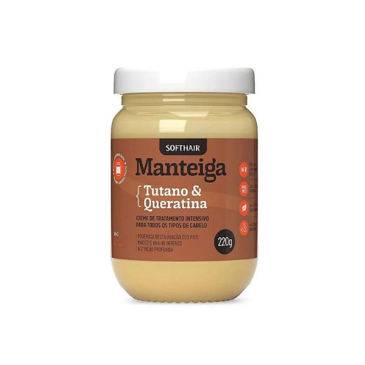 Manteiga De Tutano E Queratina Cabelos Quimicamente Tratados