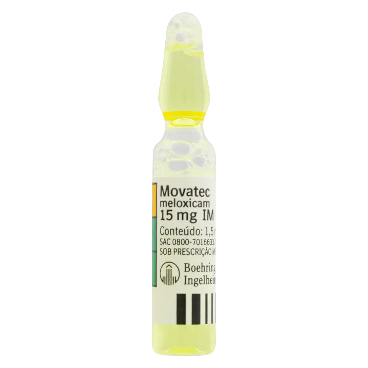Movatec 15mg Boehringer Ingelheim Ampola 1,5ml