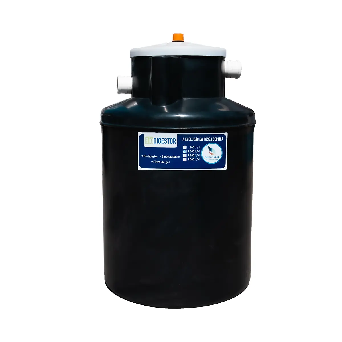 Biodigestor 1.000l - Sanear Brasil