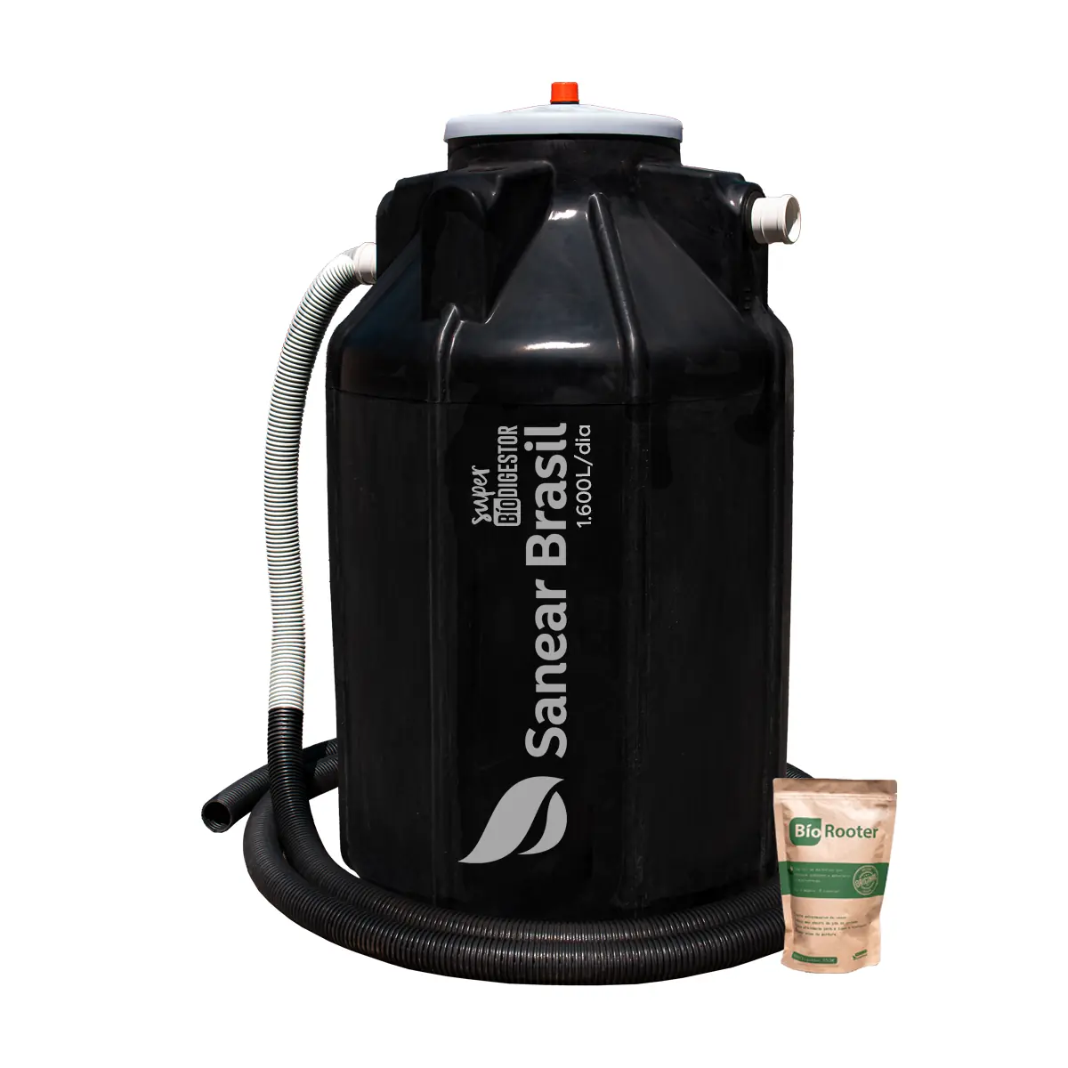Super Biodigestor (4 Em 1) 1.600l - Sanear Brasil