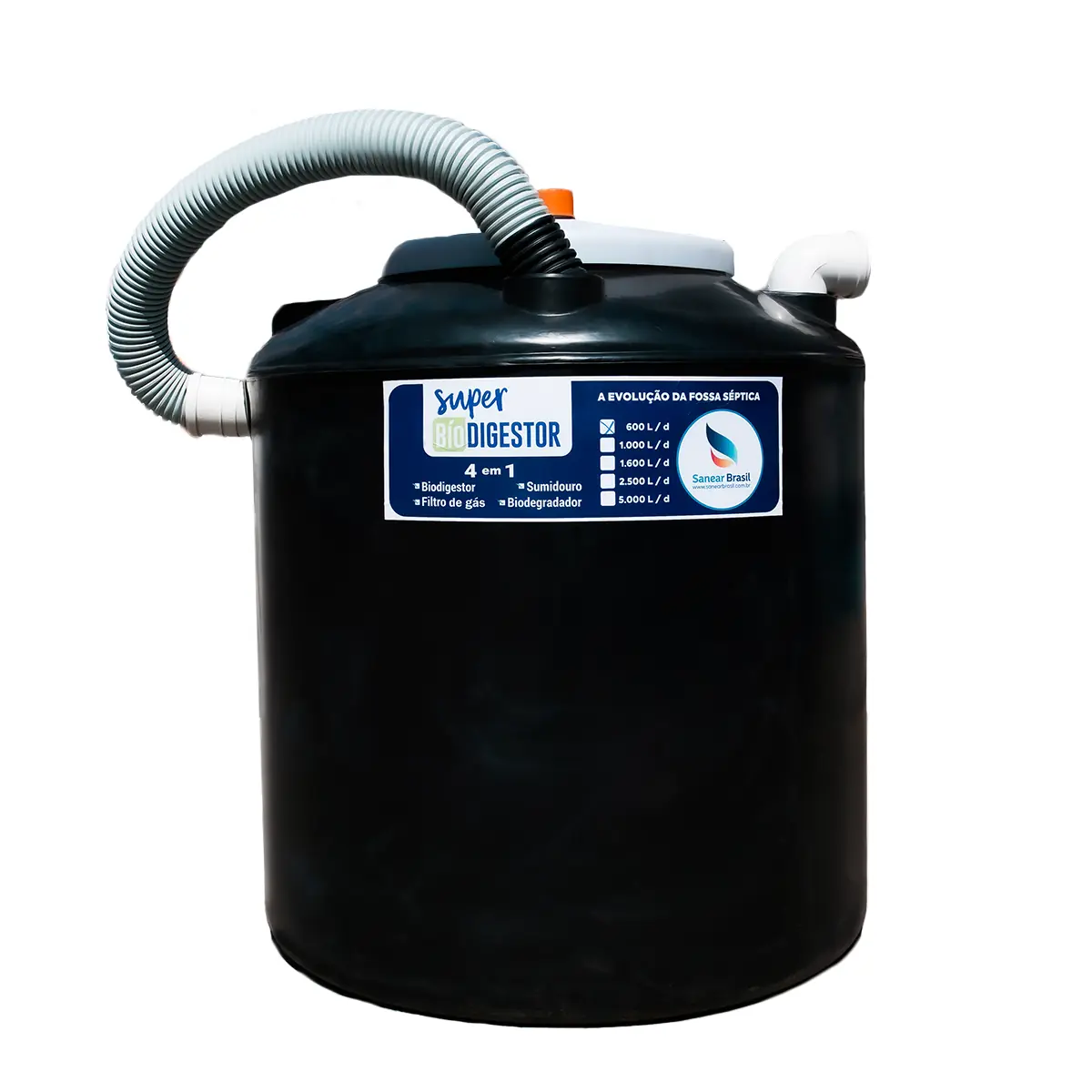 Super Biodigestor 600l - Sanear Brasil