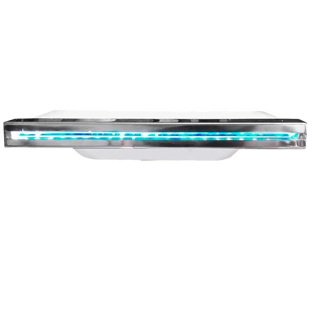 Cascata De Embutir Para Piscina Inox Com Led - 60cm