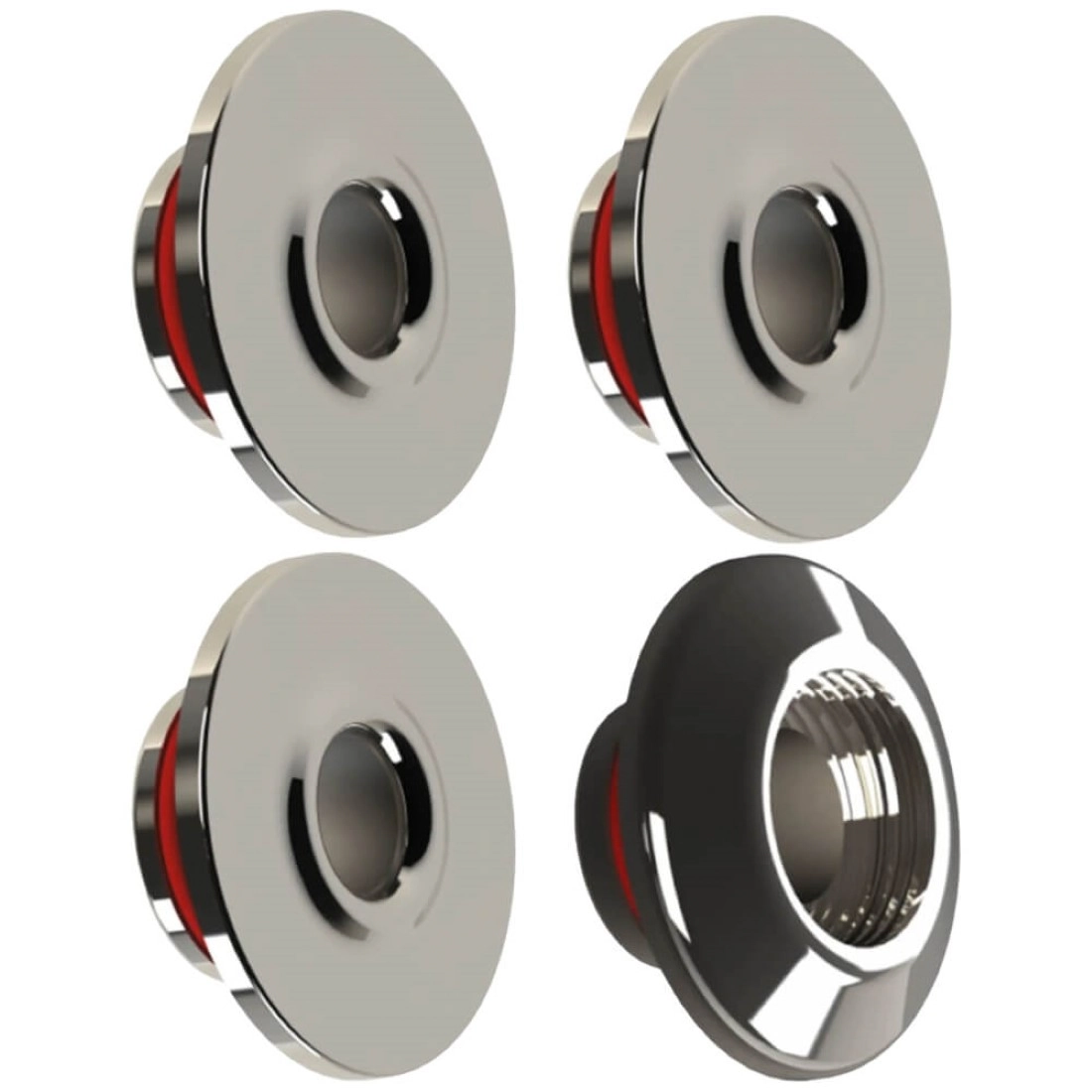 Kit Dispositivo 3 Retorno E 1 Aspiração - Inox 316