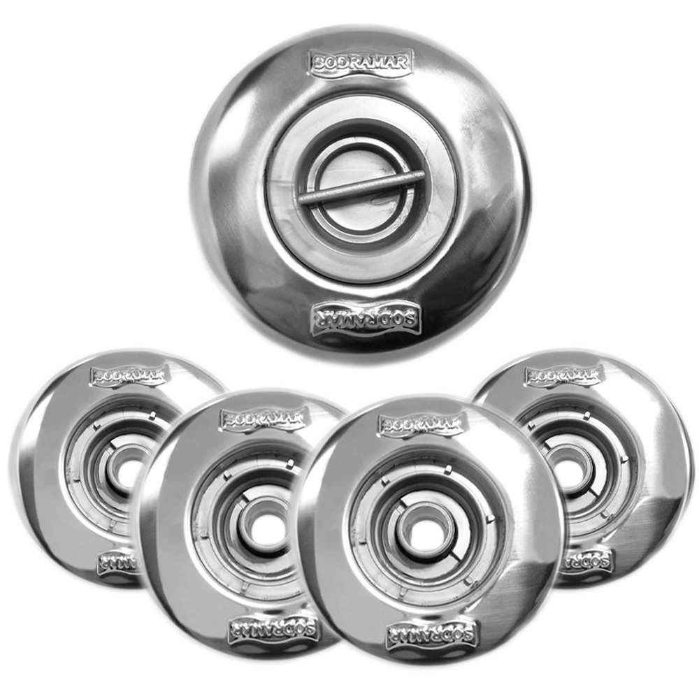 Kit Dispositivo 4 Retorno E 1 Aspiração Inox Pratic Sodramar
