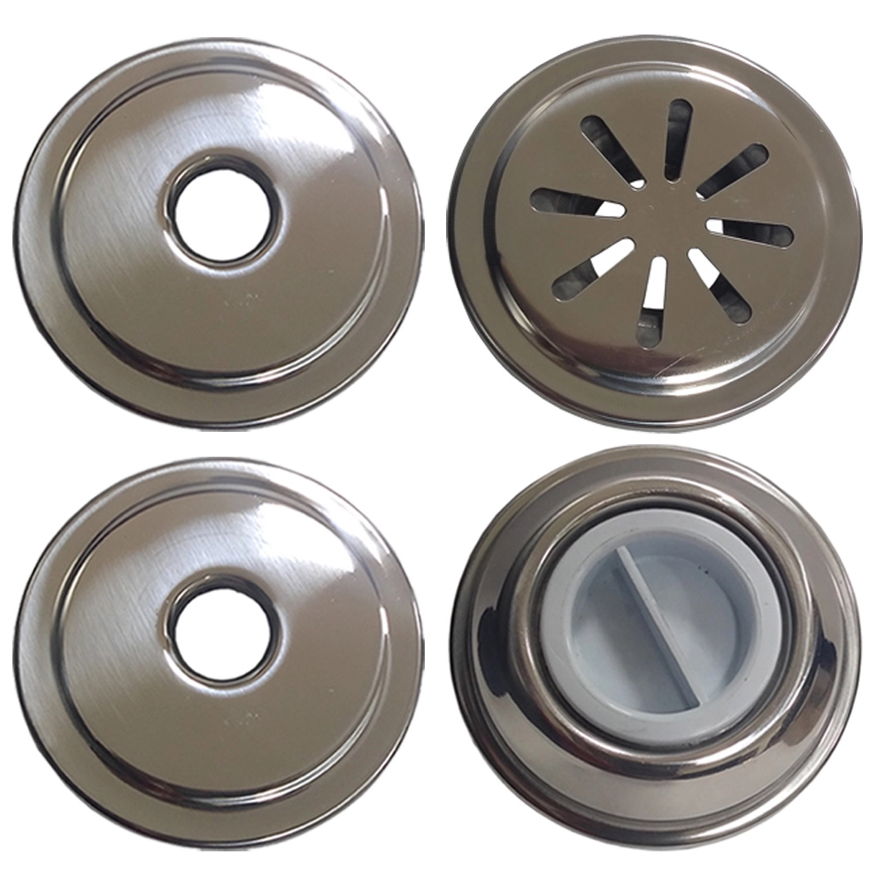 Kit 2 Retorno 1 Aspiração 1 Nível Piscina Alvenaria Inox 50mm