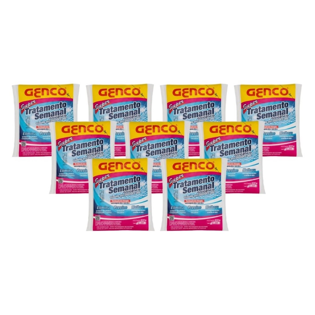 9 Oxidante Piscina Oxigenco Elimina Gordura E Óleo - Genco
