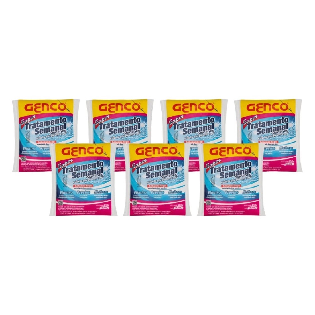 7 Oxidante Piscina Oxigenco Elimina Gordura E Óleo - Genco