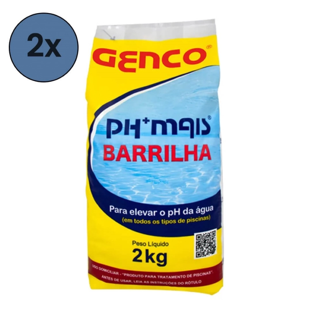 Kit 2x Ph Mais Barrilha 2kg - Genco
