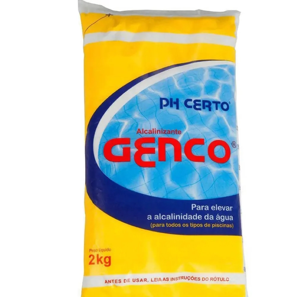 Kit 2x Ph Certo Alcalinizante 2kg - Genco