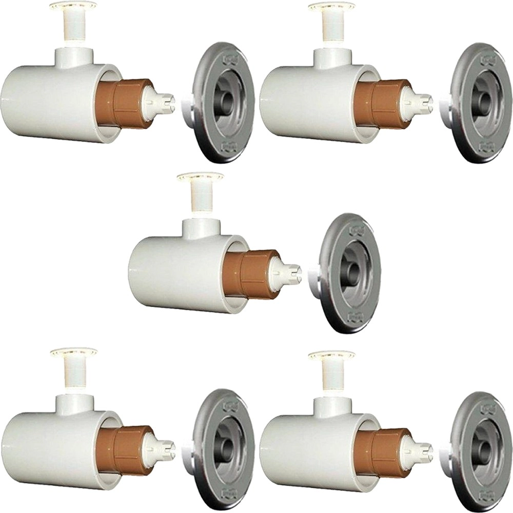Kit Piscina 5 Dispositivos De Hidromassagem Inox Pratic Sodramar