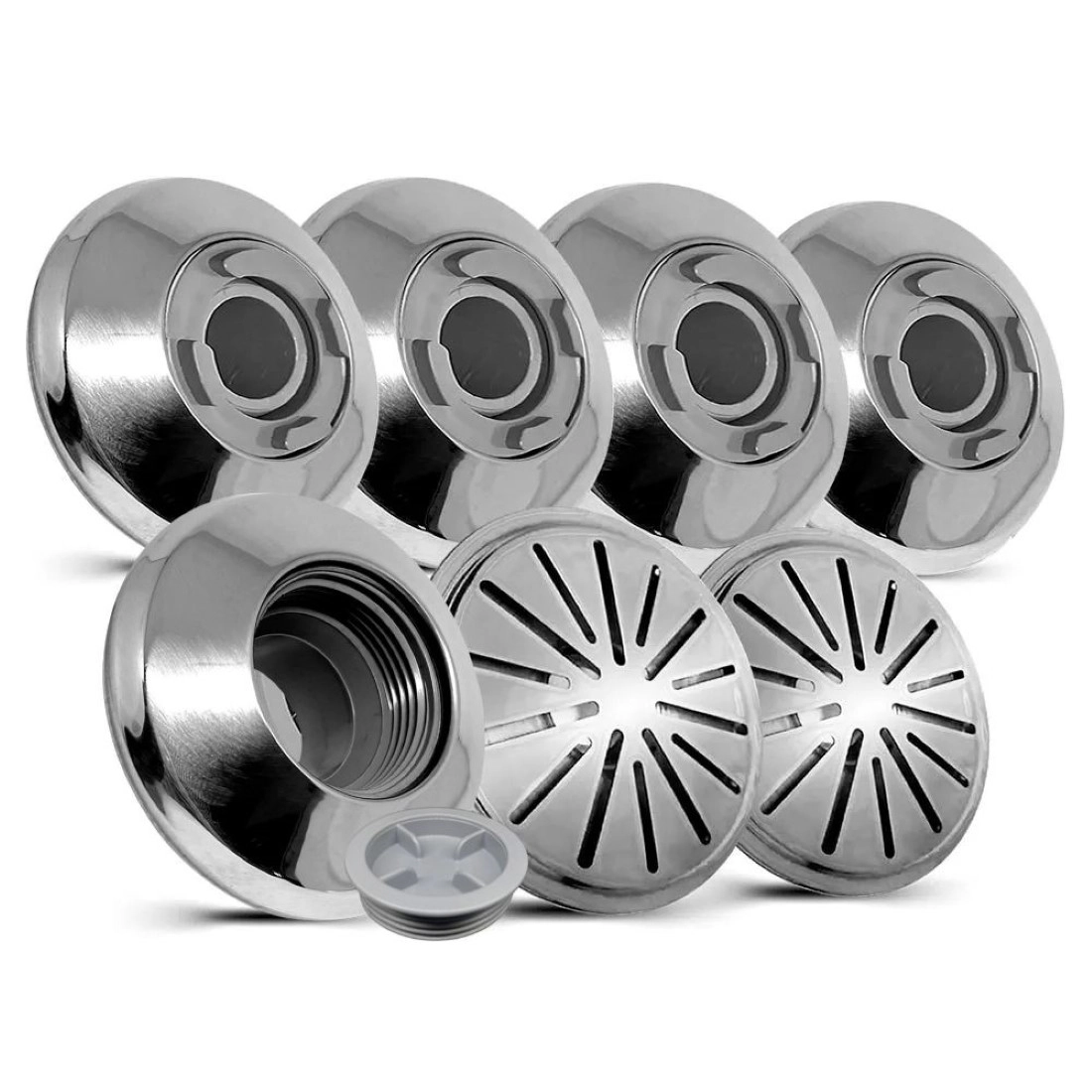 Kit Dispositivo Abs/inox 316 Para Piscina Alvenaria Completo