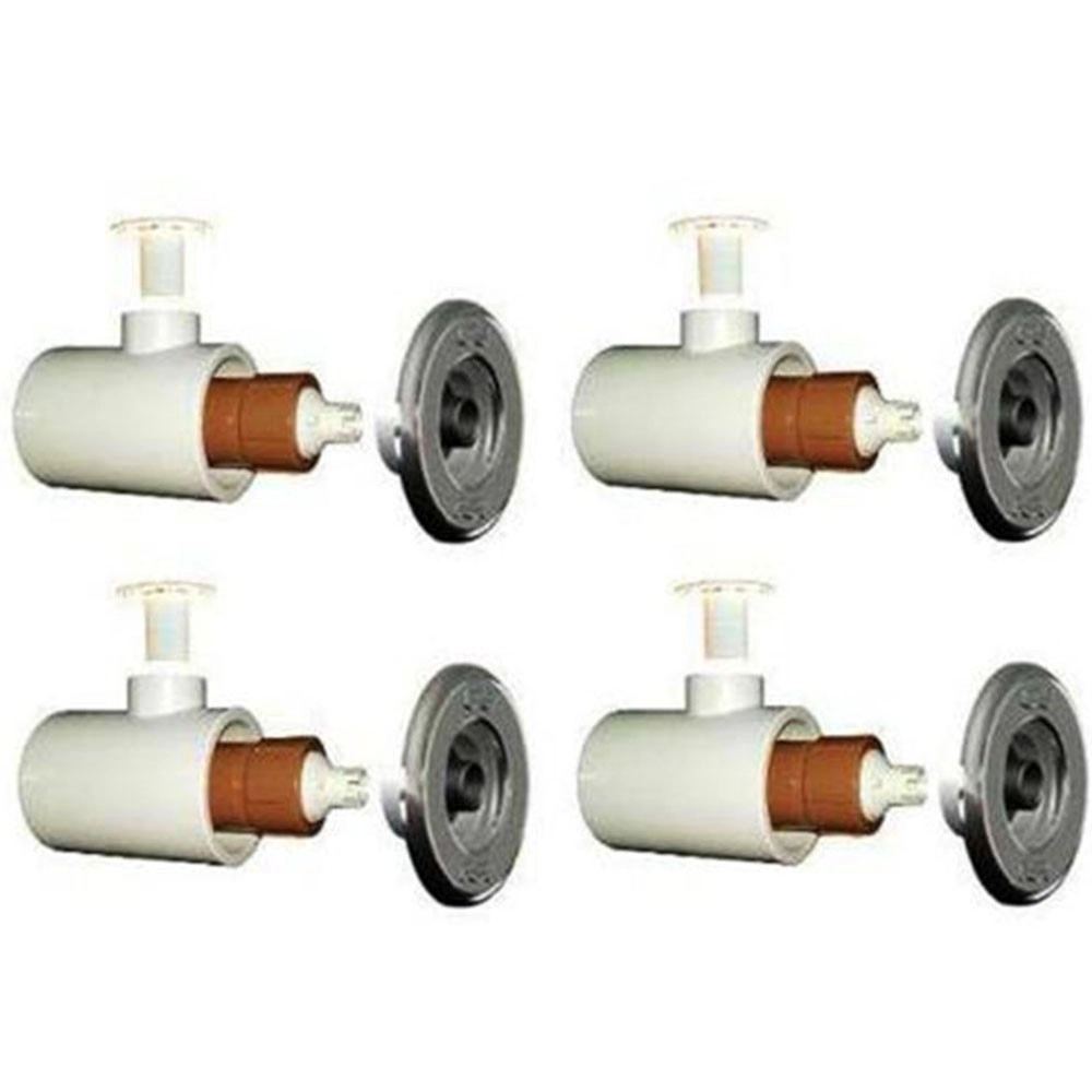 Kit Piscina 4 Dispositivos De Hidromassagem Inox Pratic Sodramar