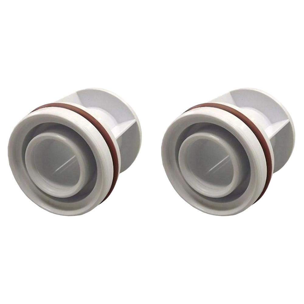 Kit Piscina 2 Adaptadores Para Leds Tholz - Cano De 50mm Alvenaria