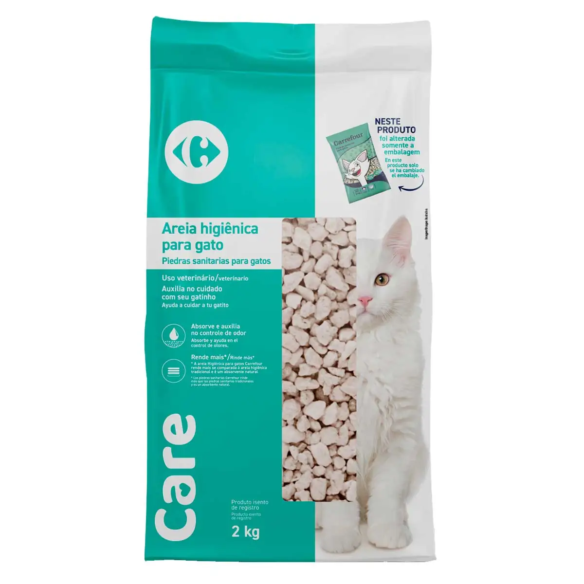 Areia Hig Crf 2kg