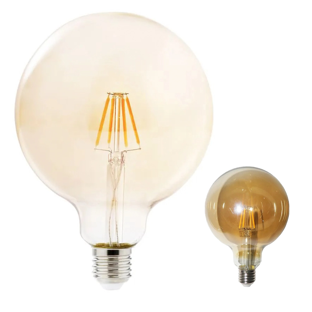 Lampada Multi Filamento Led Retro Ballon 30w Bivolt Vintage Iluminaçao 380lm Decoraçao