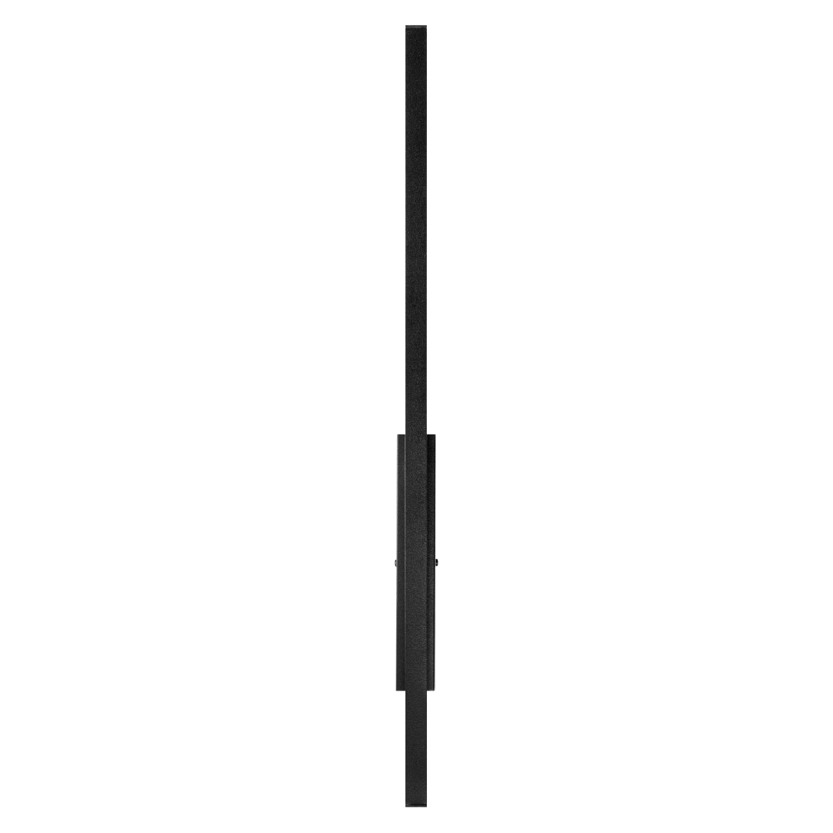 Arandela Perfil Slim Luz Indireta 60cm 10w 3000k Preto