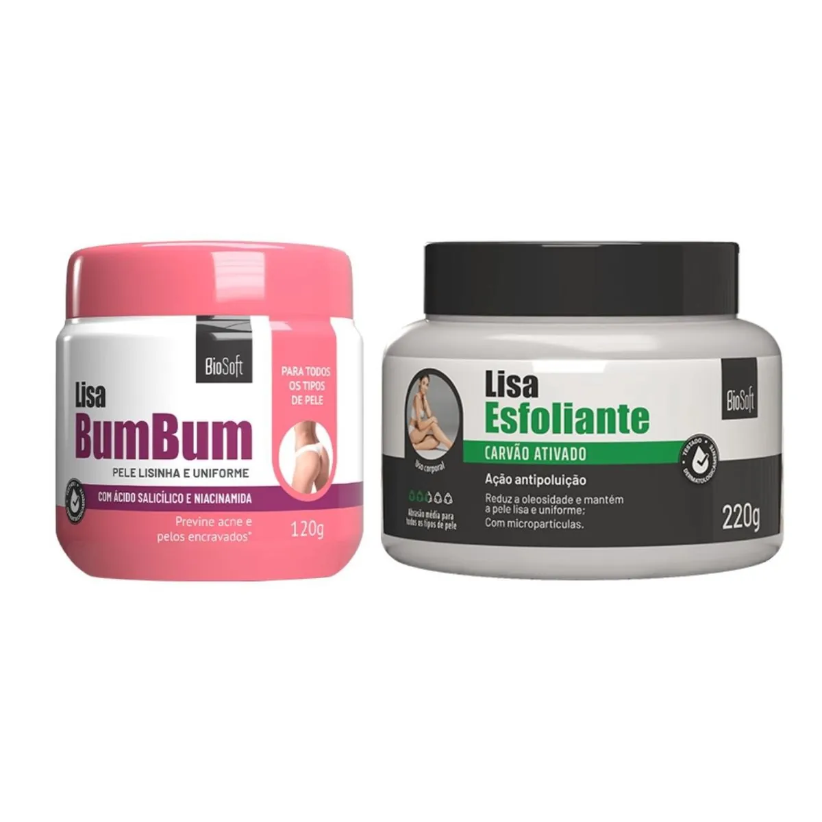 Como Acabar Com As Espinhas No Bumbum Kit Creme + Esfoliante