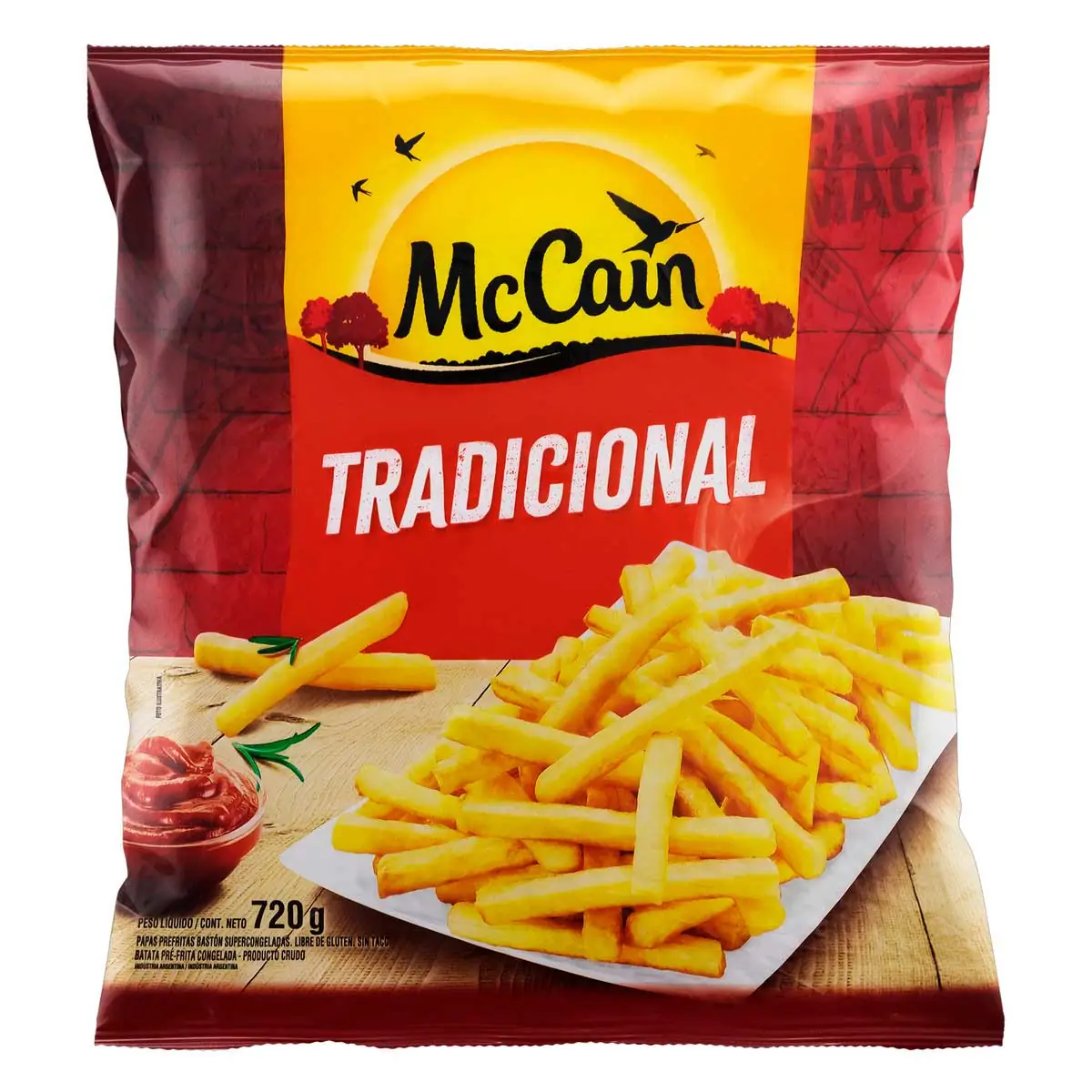 Batata Frita Congelada Palito McCain 720g