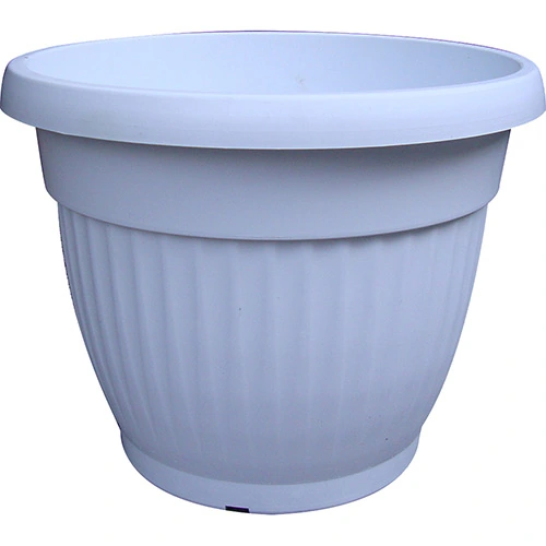 Vaso Denise Branco 30cm West Garden
