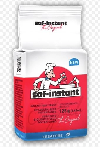 Fermento Biológico Seco Instantâneo Saf Instant Pacote 125g
