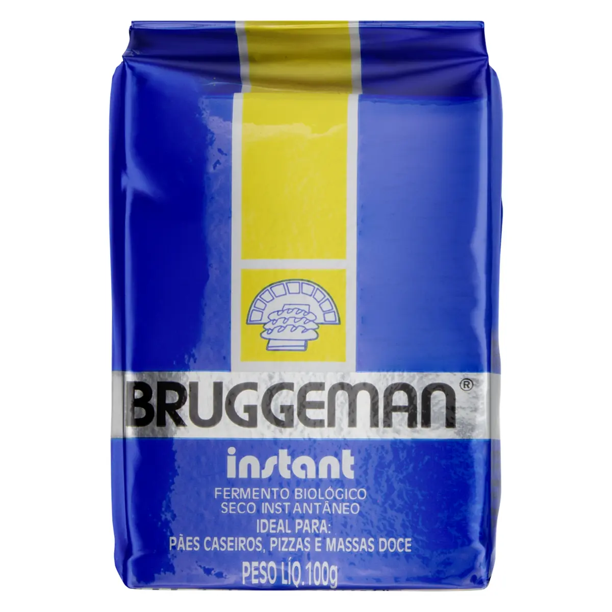 Fermento Biológico Seco Instantâneo Bruggeman Pacote 100g