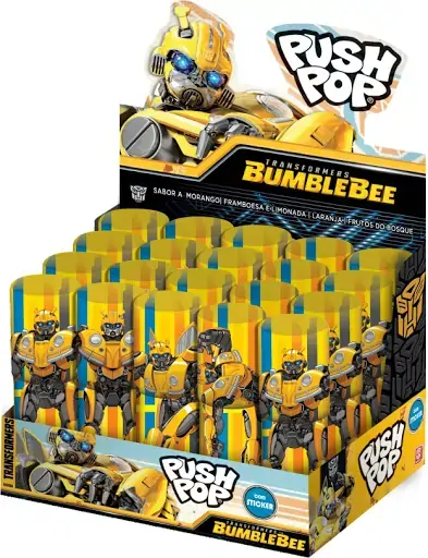 Pirulito Push Pop Minions