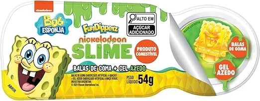 Bala Fundipperz 60g Bob Esponja