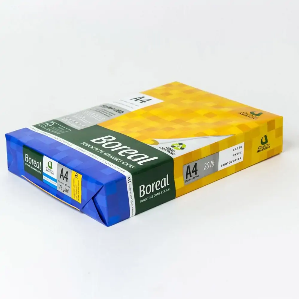 Papel Sulfite A4 500f Boreal