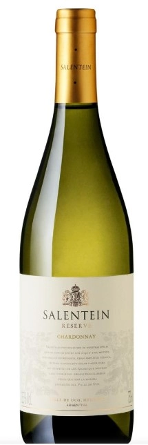 Vinho Argentino Branco Chardonnay SALENTEIN Garrafa 750ml