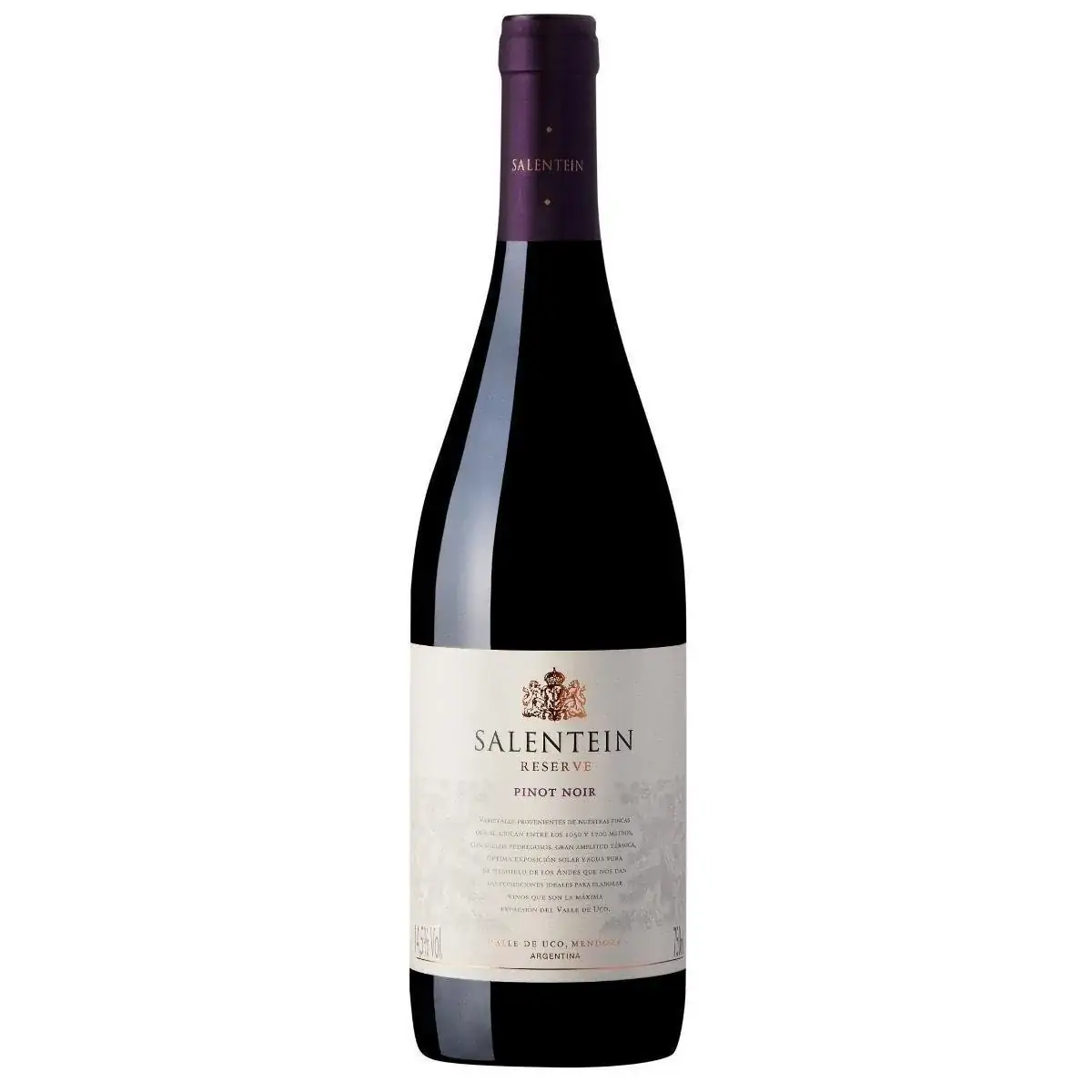 Vinho Argentino Tinto SALENTEIN Reserva Pinot Noir Garrafa 750ml