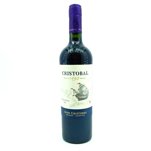 Vinho Argentino Tinto Cristobal 1492 Bonarda Mendoza Garrafa 750ml