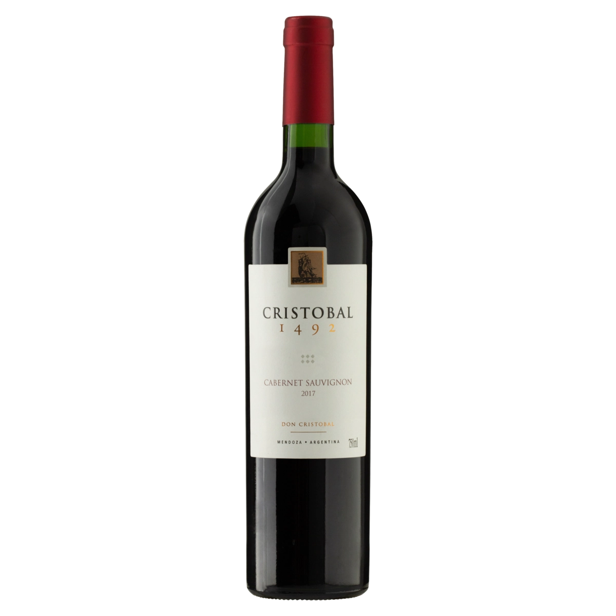 Vinho Argentino Tinto Cristobal 1492 Cabernet Sauvignon Mendoza Garrafa 750ml
