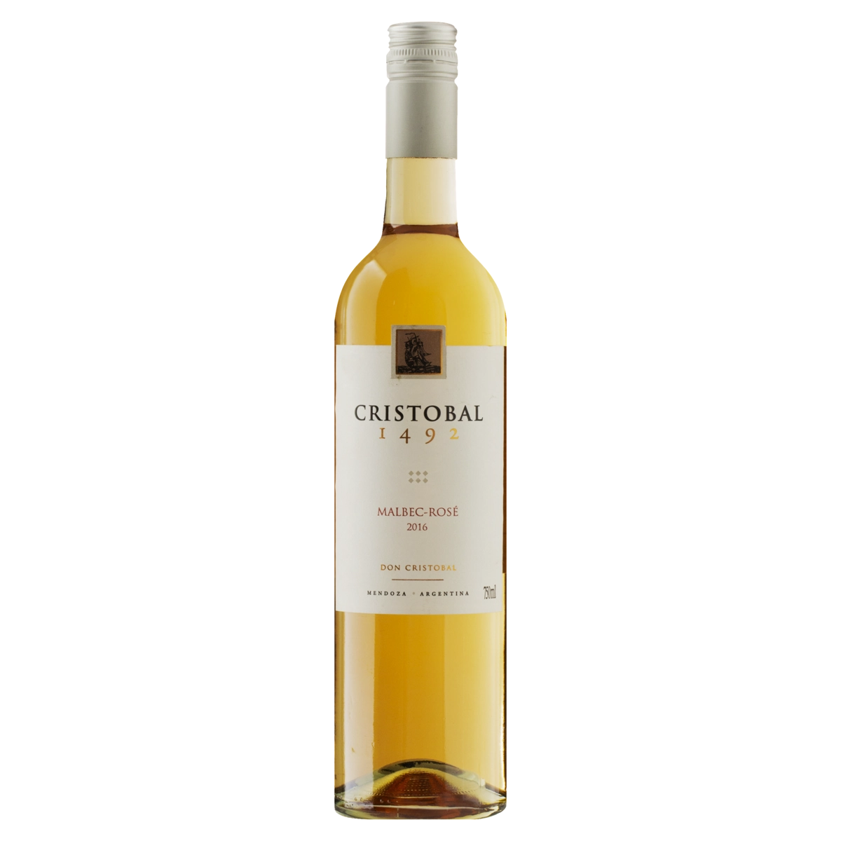 Vinho Argentino Rosé Seco Cristobal 1492 Malbec Mendoza Garrafa 750ml