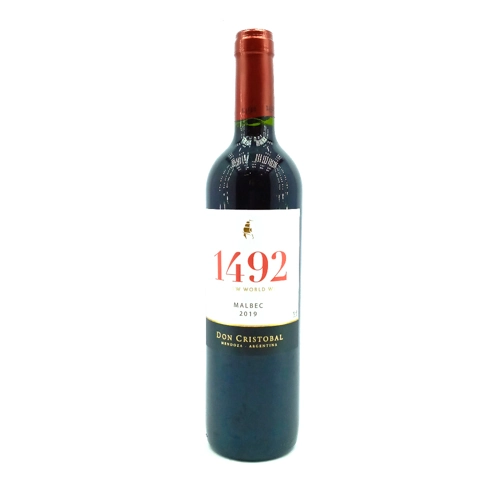 Vinho Argentino Tinto 1492 Malbec Mendoza Garrafa 750ml