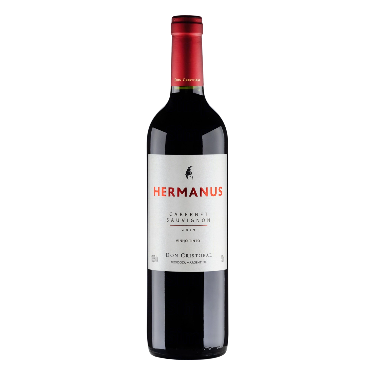 Vinho Argentino Tinto Seco Hermanus Cabernet Sauvignon Mendoza Garrafa 750ml