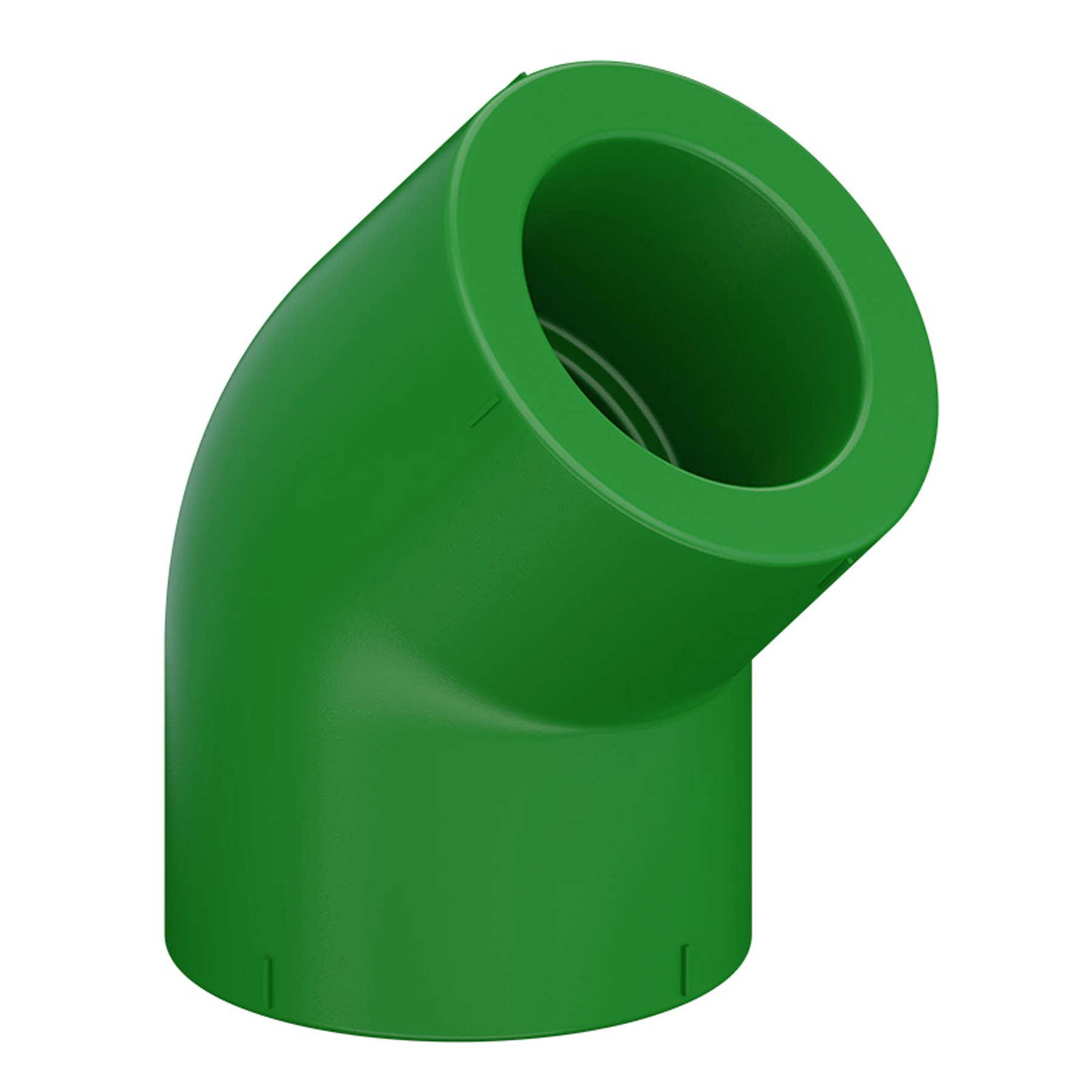 Joelho 45° Polipropileno PPR 63mm ou 2" Tigre