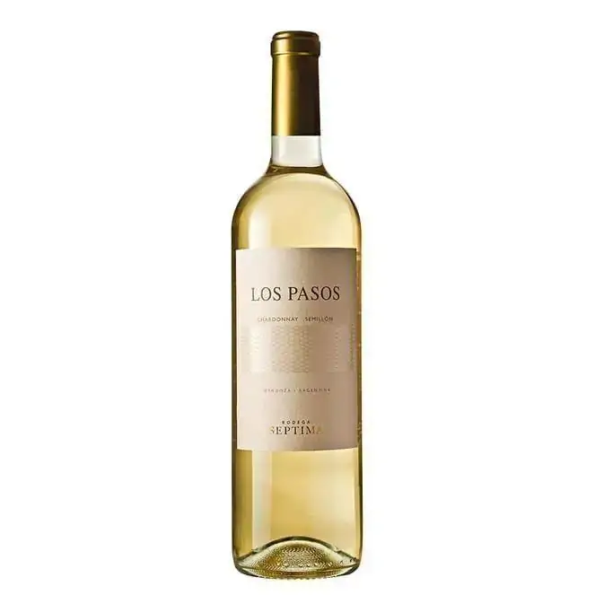 Vinho Argentino Branco LOS PASSOS Chardonay/Sémillon Garrafa 750ml