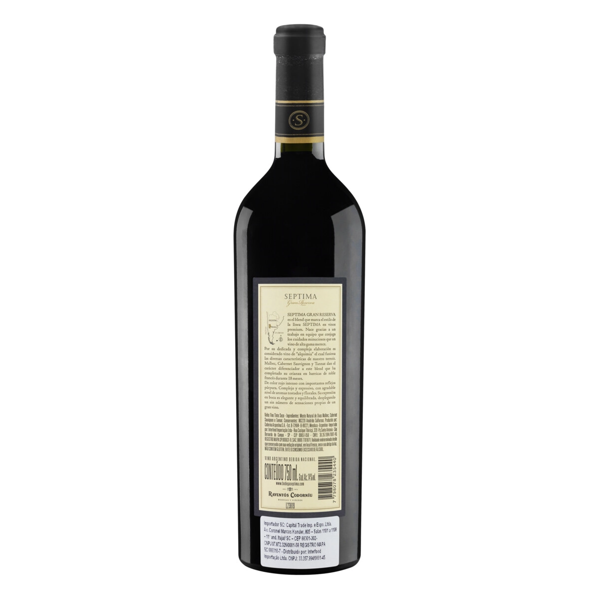 Vinho Septima Gran Reserva Blend 750 ml