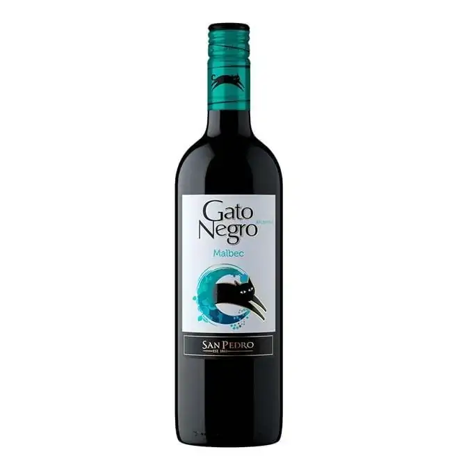 Vinho Gato Negro Malbec 750ml