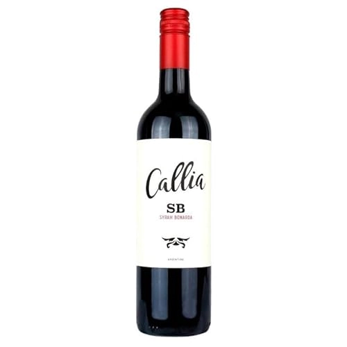 Vinho Argentino Tinto Meio Seco Callia Alta Shiraz Bonarda San Juan Garrafa 750ml