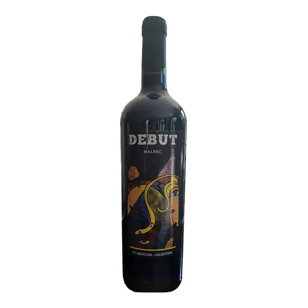 Vinho Argentino Tinto Seco Debut Malbec Mendoza Garrafa 750ml